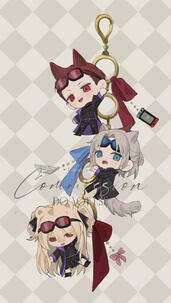 3P Chibi Full Body Simple BG